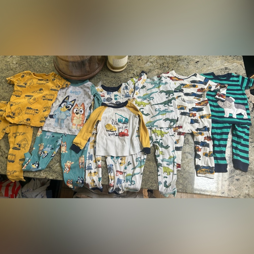 Boys 18M Pajama Bundle